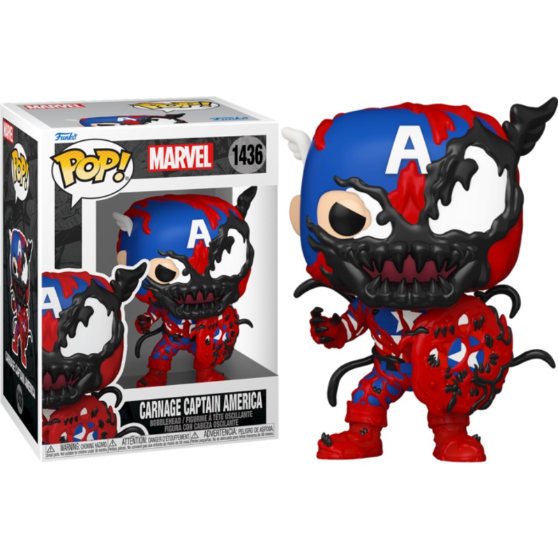 1436 Funko POP! Marvel – Carnage Captain America