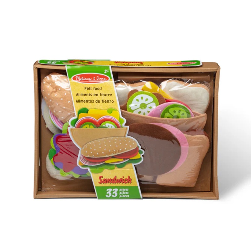 3954 Melissa & Doug Felt Food Sandwich Play